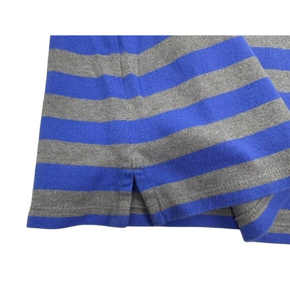Talbots Authentic Boat Neck Tee Mixed Stripe 100% Cotton Weekend 3/4 Sleeve XL - Picture 5 of 10